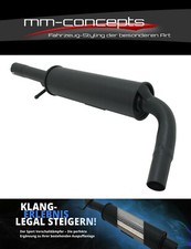 Vorschalldämpfer für A3 ( 8L ) 1.6 75kw MSD VSD Mittelschalldämpfer Turbo GTI 