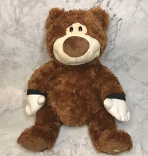 Gund Original Mattress Factory PJ Bear Plush Brown Advertising Promo No Hat 13”