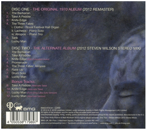 Emerson, Lake & Palmer - Self titled (2-CD) • NEW • and Keith Emerson - Imagen 2 de 2