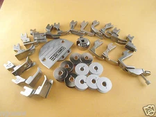 for SINGER 191D 195K,451K  591D 660A 1300 Throat Plate,Feed Dog Bobbin,Foot