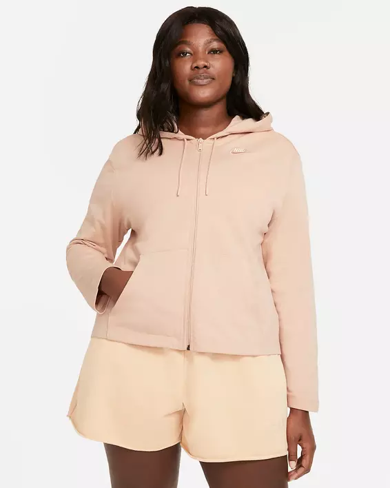 Plus 3X $90 Nike Women's Nike Sportswear MediumWeight Plus Size Hoodie