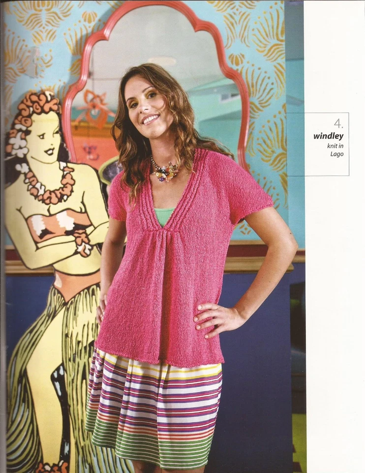 Berroco Knitting & Crochet Pattern Book #317 Lago - 8 designs for Women - Image 4 of 4