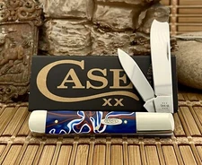 Case XX USA Patriotic Kirinite 11226 Stainless Razor Barlow Pocket Knife