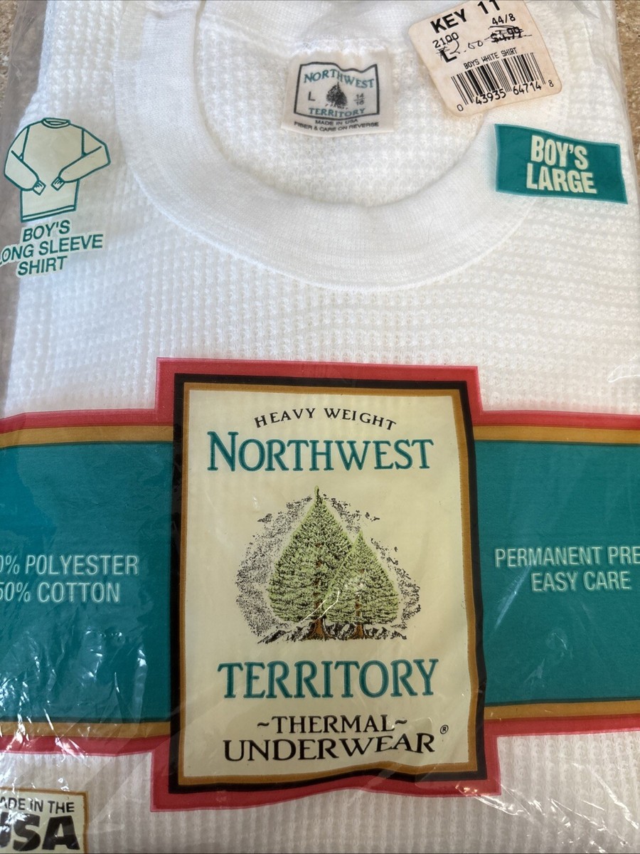 Boys long sleeve northwest territory thermal shirt. New. | eBay
