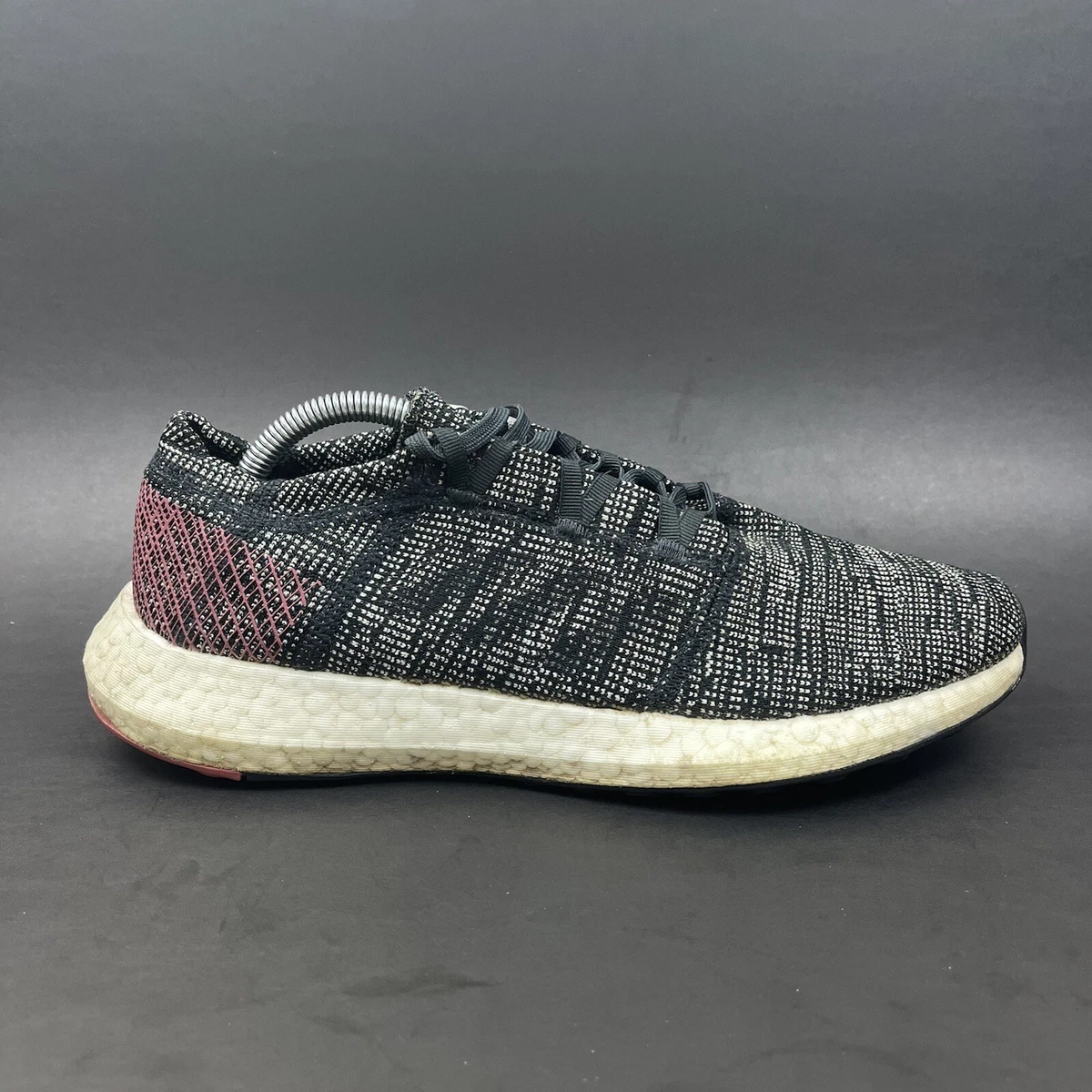 Adidas Womens PureBoost GO B75667 Black Running Shoes Sneakers Size 10