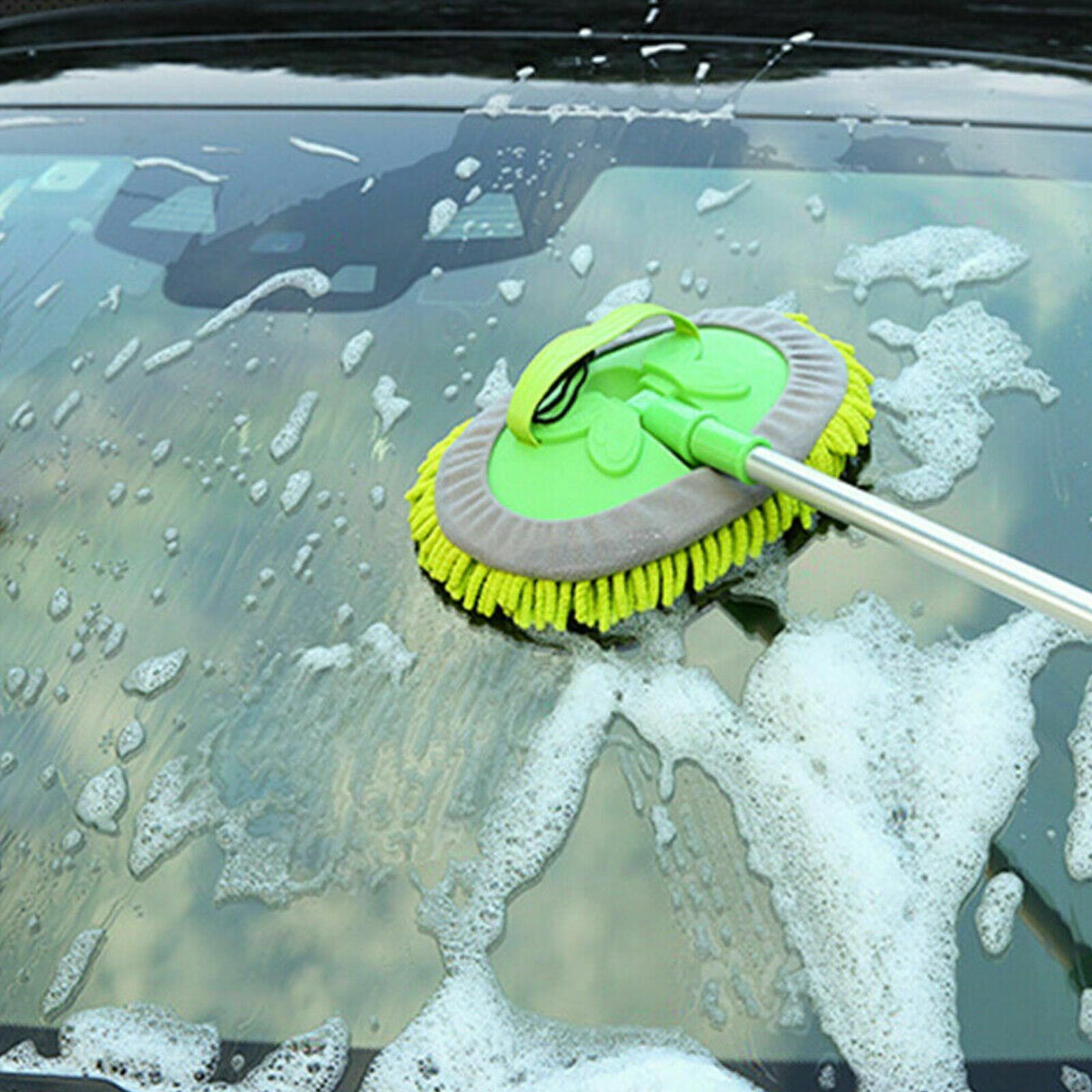 Telescopic Car Brush Wash Soft Care Mop Vehicle Cleaning Window