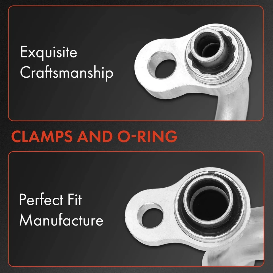 Conjunto de succión y descarga de aire acondicionado para Chevrolet Impala 2006-2011 Monte Carlo Foto 3 de 4