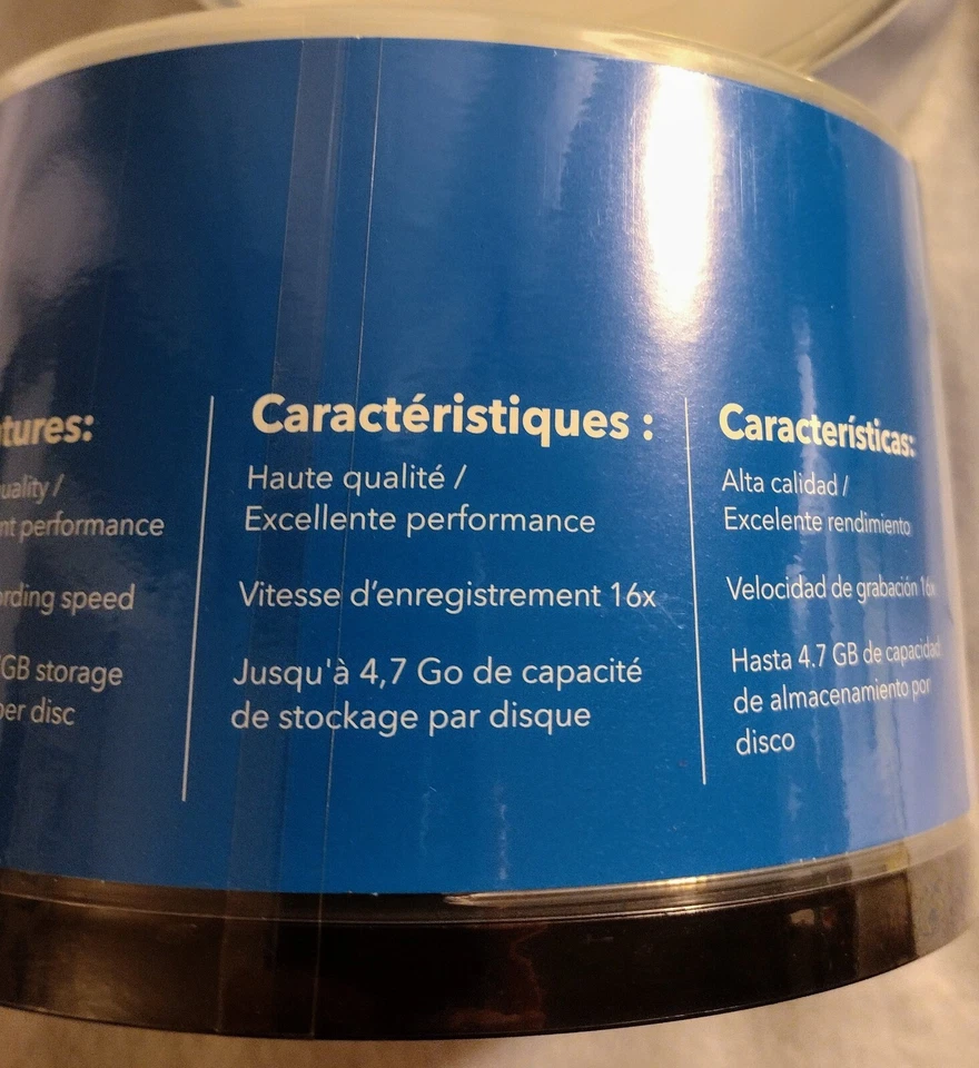 4 spindles of 50 Dynex DVD Recordable Media DVD-R 16x 4.7GB Total of 200 DVD-R - Image 4 of 4