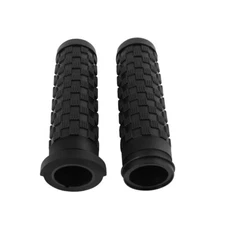 Black Hand Grips 1" Electronic Throttle For Harley Electra Glide Classic FLHTC