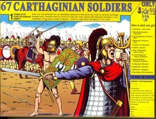 HaT Miniatures 1/72 CARTHAGINIAN SOLDIERS 67-pc Figure Set