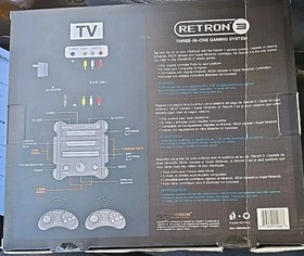 Hyperkin ~Retron 3 CIB Retro gaming console Play NES, SNES, & SEGA Genesis Black
