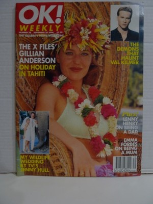 OK! Magazine #28 X-flies Gillian Anderson Sept 29,1996