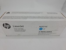 HP W2021XC 414X Cyan W2021X High-Yield Toner NEW SEALED M454 M479fdw M479fd QTY