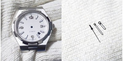 For 9015 Movement After-salesAccessories DIY 42mm Stainless Watch Steel Case Set