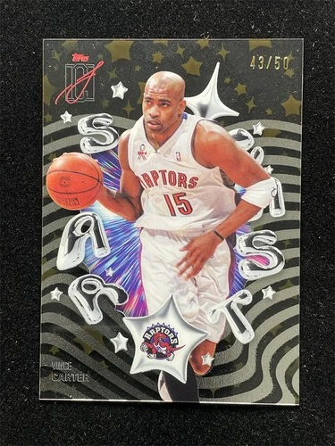 2025 Topps Signature Vince Carter Orange (RAW)