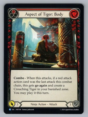 ASPECT OF TIGER: BODY MST164 R FLESH AND BLOOD NM TOMASZ JEDRUSZEK!-