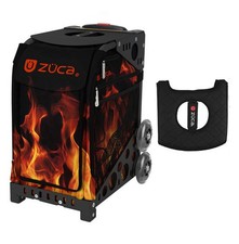 Zuca Sport Bag -Blaze with Black/Pink Seat Cover Black Frame