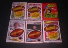 TOPPS FOOTBALL CELLO PACK  1982  1983   1984 1987  1989  1990  - LOT OF 6