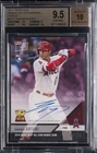 2018 TOPPS NOW ROOKIE CUP PURPLE #RC7C SHOHEI OHTANI ROOKIE 4/25 BGS 9.5 AUTO 10