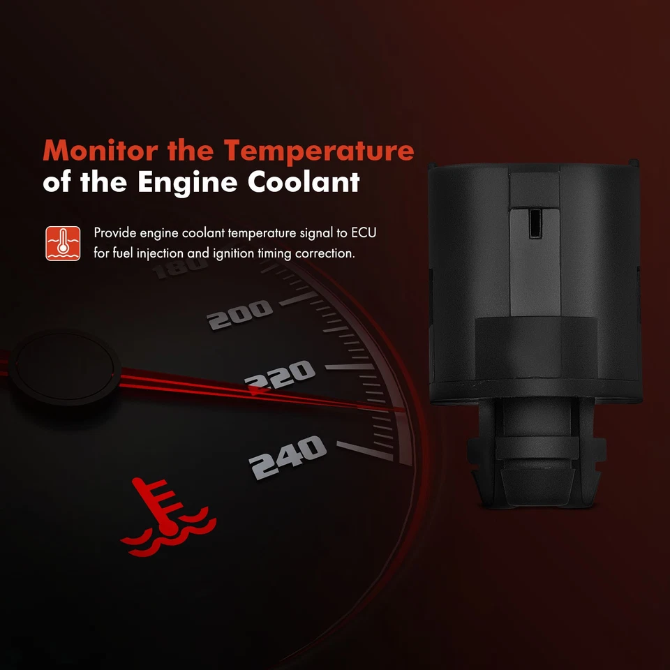 Sensor de temperatura para Volvo C70 1998 S90 1997-1998 240 850 960 940 S70 V70 V90 - Imagem 2 de 4