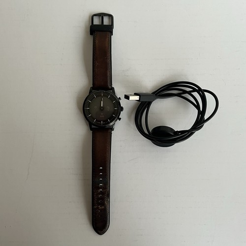 Fossil Men's Collider Hybrid Smartwatch HR e-Ink 2 DW8F1 weak battery FOR PARTS