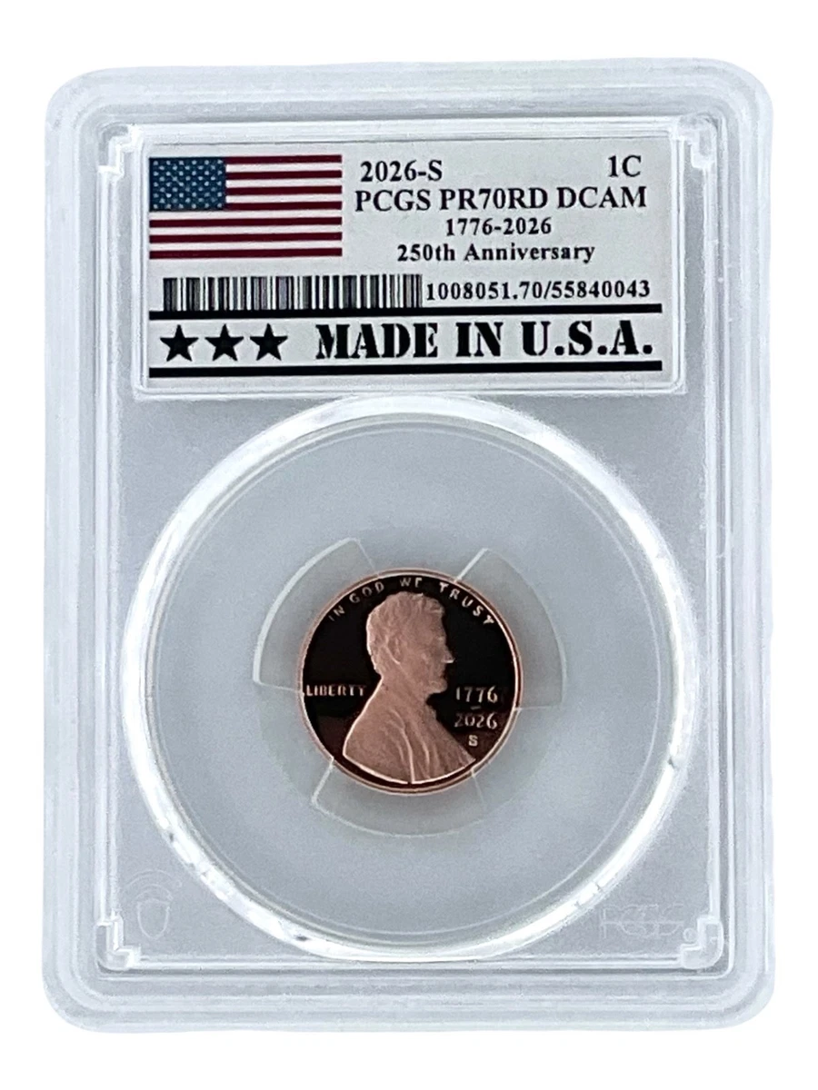 PCGS Certified PR 70 Graded US Small Cents for sale | eBay