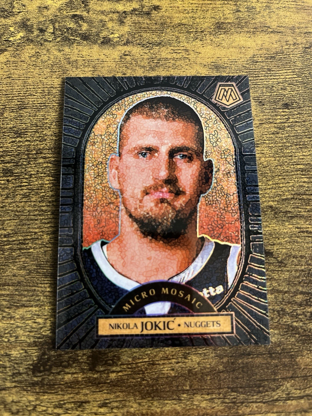 Nikola Jokic 2024-25 Panini Mosaic Micro Mosaic #8 Case Hit SP SSP