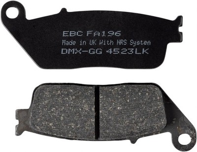EBC FA196 ORGANISCHE BREMSBELÄGE BASIS ''FA'' TRIUMPH BONNEVILLE 800 2005