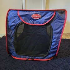 Portable Pop Up Dog Crate-X Large, Blue Sport Pet Brand Nylon Kennel