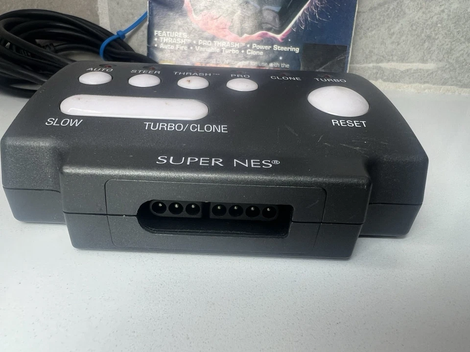 Super Nintendo TYCO Power Plug  SNES - W/ Manual - Image 4 of 4