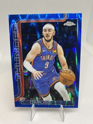2025-26 Topps Chrome - Alex Caruso #170 Blue Refractor /150