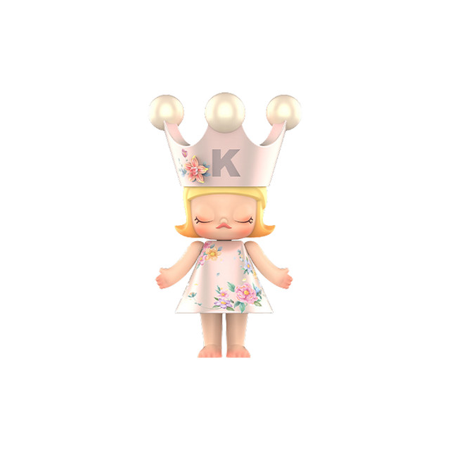 Pop Mart Mega Royal Molly Velvet Flower 400%