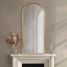 Wall Mirror for Bedroom, Large Hanging Traditional Accent Mirror for Living R...