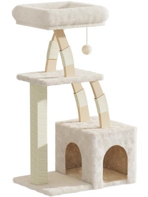 Cat Tree for Indoor Cats,40 Inches Cat Tower with Cozy Condo, Scratching Post...