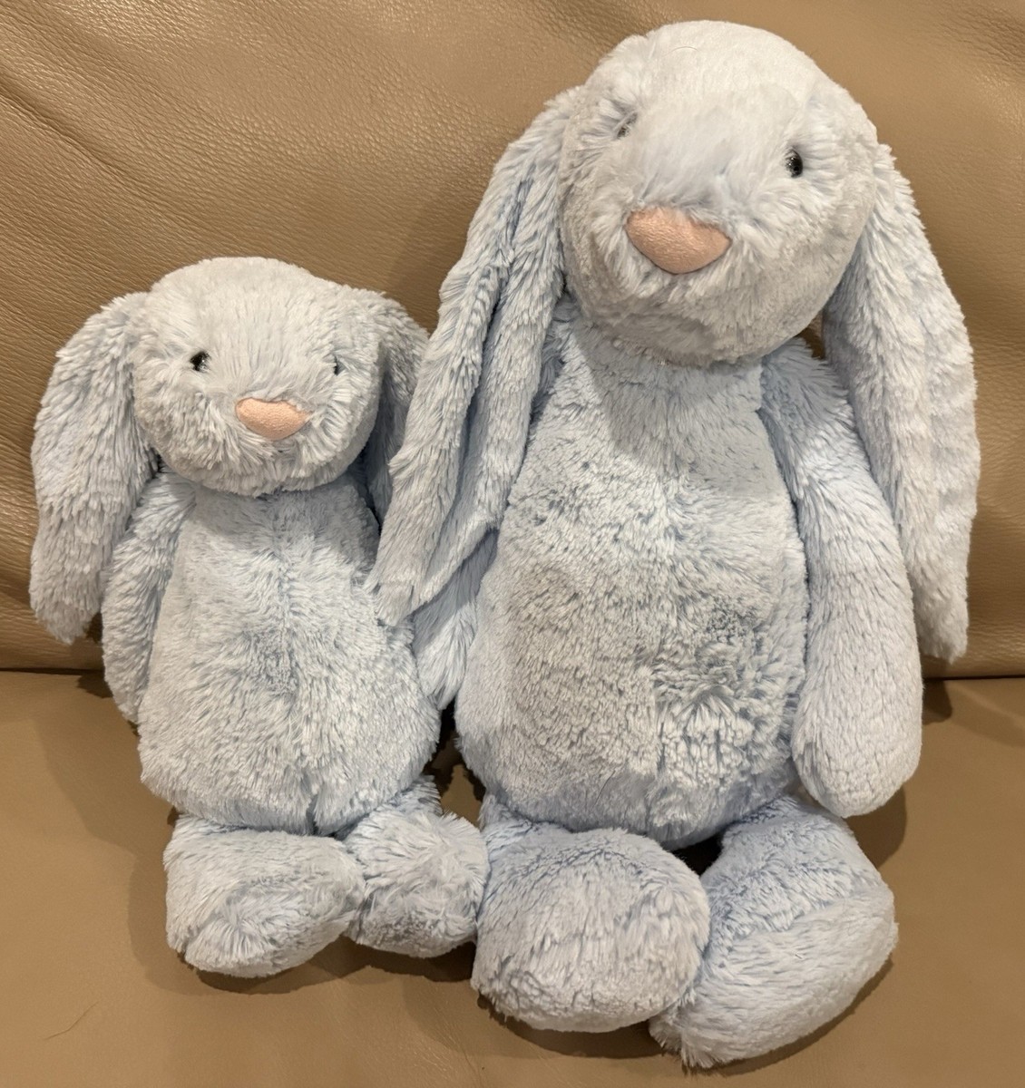 Bashful Silver Bunny Jellycat Really Big Blossom Silver Bunny