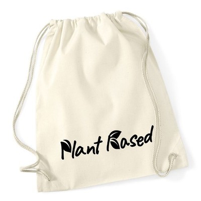 Turnbeutel Plant Based Blätter Geschenkidee Plant Based Geschenk Präsent Mitbrin