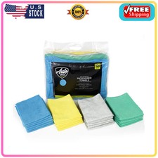 Auto Drive Multipurpose Microfiber Towels 12 x 16 Inch 100 Pack Cleaning Cloths