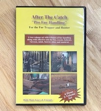 After the Catch Matt Jones Pro Fur Handling Hunter Trapper Instructional 2-DVDs