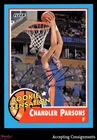 2011-12 Fleer Retro Autograph #74 Chandler Parsons Rookie Sensation AUTO