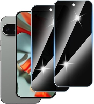 2x Sichtschutz Schutzglas für Google Pixel 9 Pro 9a Blickschutz Privacy Hartglas