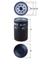 Mahle OC 479 ÖLfilter FüR Alfa Romeo,Askam,Chrysler,Dodge,Ferrari Agri,Fiat,Ford