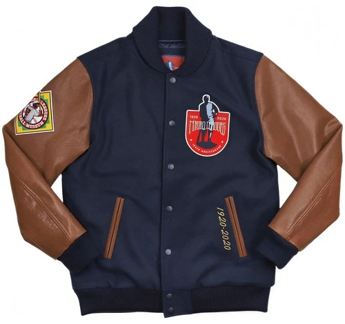 Big Boy Headgear Negro League Baseball Centennial Varsity Mens Wool Jacket - product listing photo