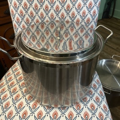 KRONA by Norpro 16 Quart Stock Pot and Lid 18/10 Stainless Steel Inox Rostfrei