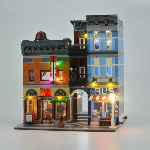 MOC LEGO Creator 10246 Detective's Office LED Light Kit DL087 Unused From Japan - Image 4 of 4