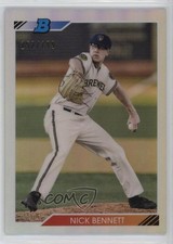 2020 Bowman Heritage Chrome Prospects Refractor /199 Nick Bennett #92CP-NB 1dl2