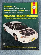Haynes Publications 25025 Repair Manual Chrysler LHS Dodge New Yorker 1993-1997