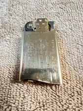 BRAND NEW GENUINE SLIM ZIPPO INSERT - BRASS COLOR [D  22]