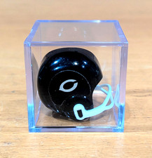 OPI NFL CHICAGO BEARS VTG NFL Mini Gumball Football Helmet & Display Box, Nice!