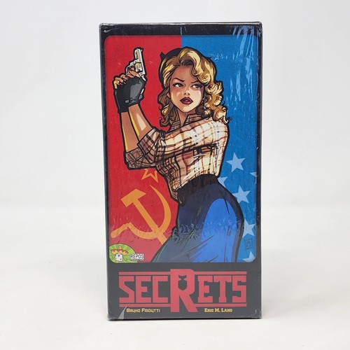 SECRETS Board Game Bruno Faidutti Eric Lang Repos Games 2017 Factory Sealed NEW - Picture 2 of 10