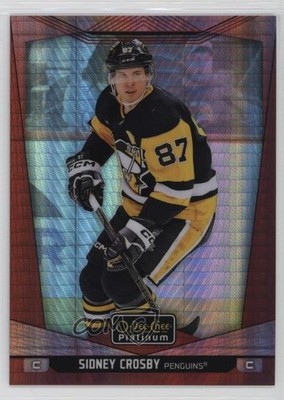 2024-25 O-Pee-Chee Platinum Red Prism 175/199 Sidney Crosby #20 1s1v